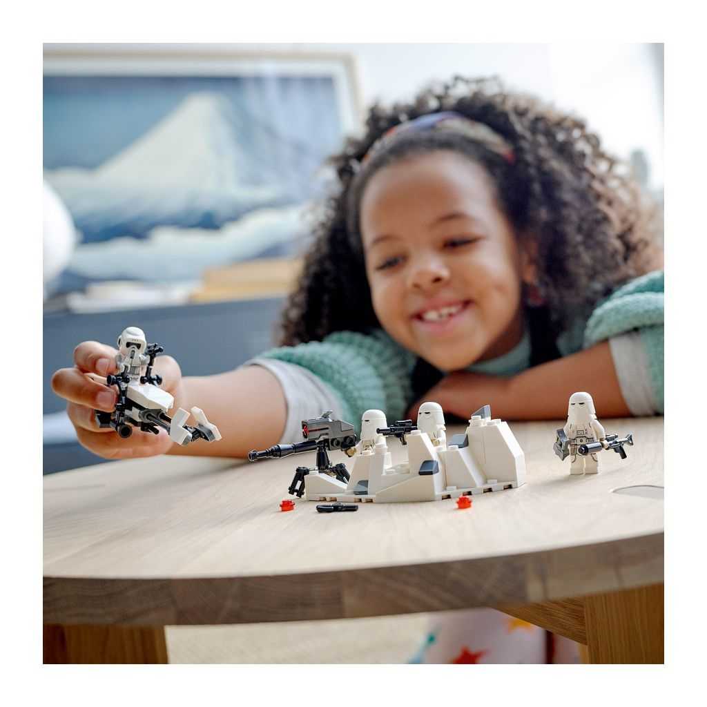 Star Wars Lego Pack de Combate: Soldados de las Nieves Edades 6+ # 75320 Artículo 105 Piezas | UNP-086152